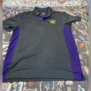 LSU Polo Shirt Men’s Size Large Champion